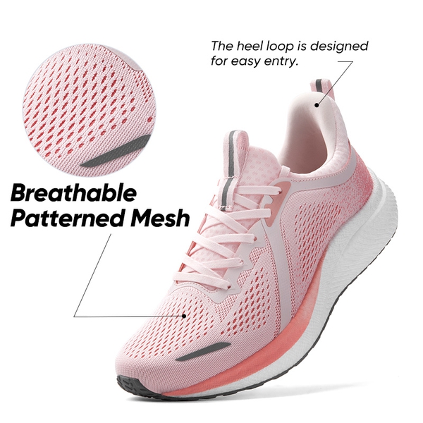 [DreamLife] Women's Fashionable Lifestyle Shoes - PINK - 5